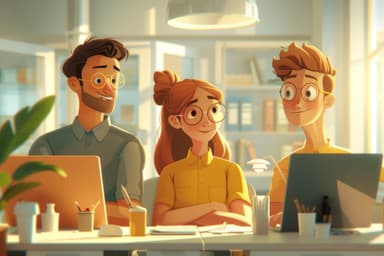 Developer workspace with multiple screens showing backend and frontend code